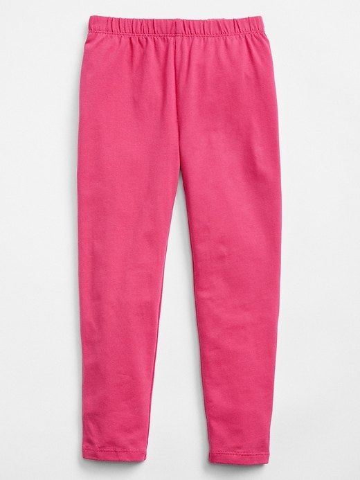View large product image 1 of 1. Kids Cropped Leggings in Stretch Jersey