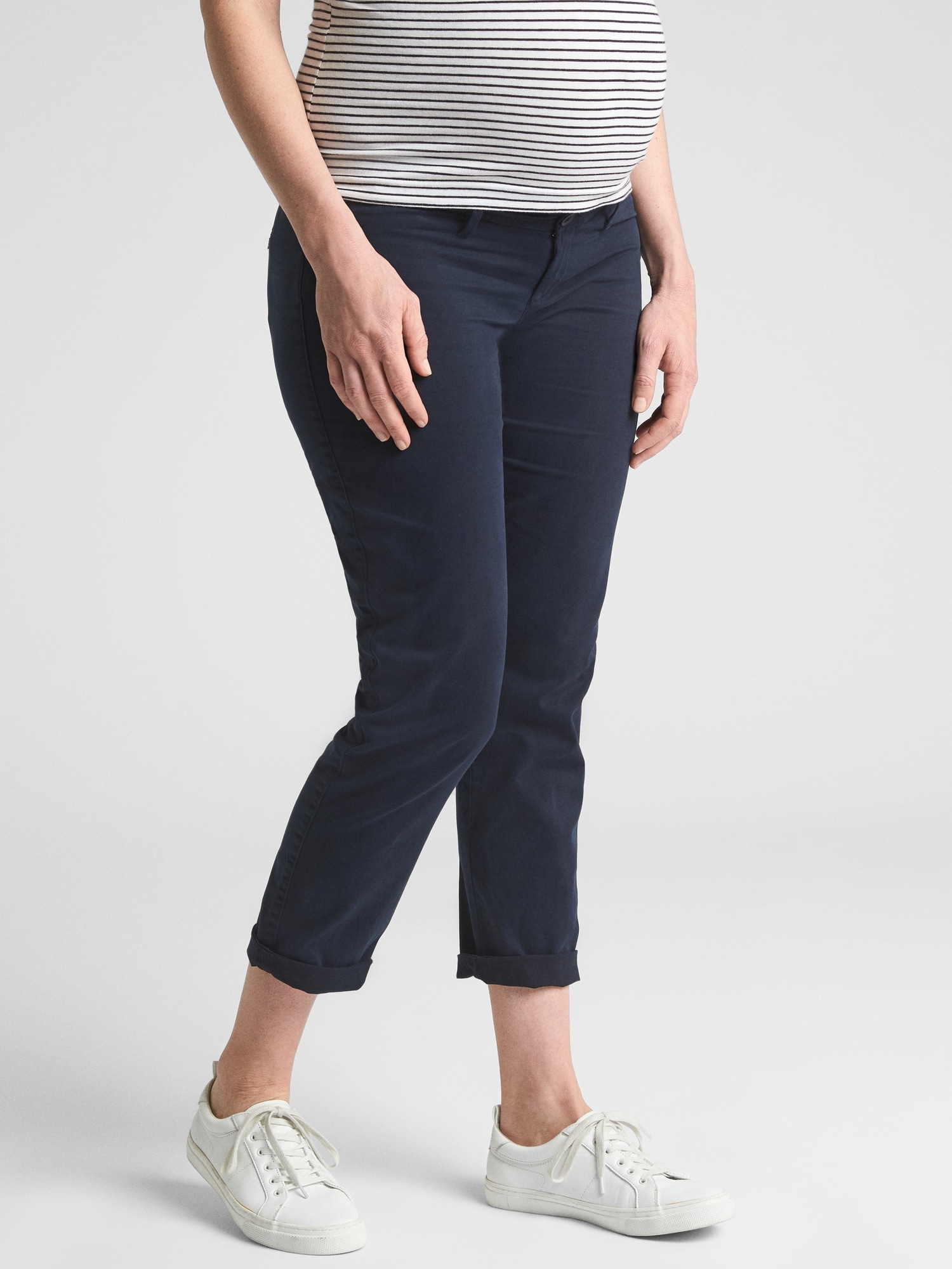 Maternity Inset Panel Khakis