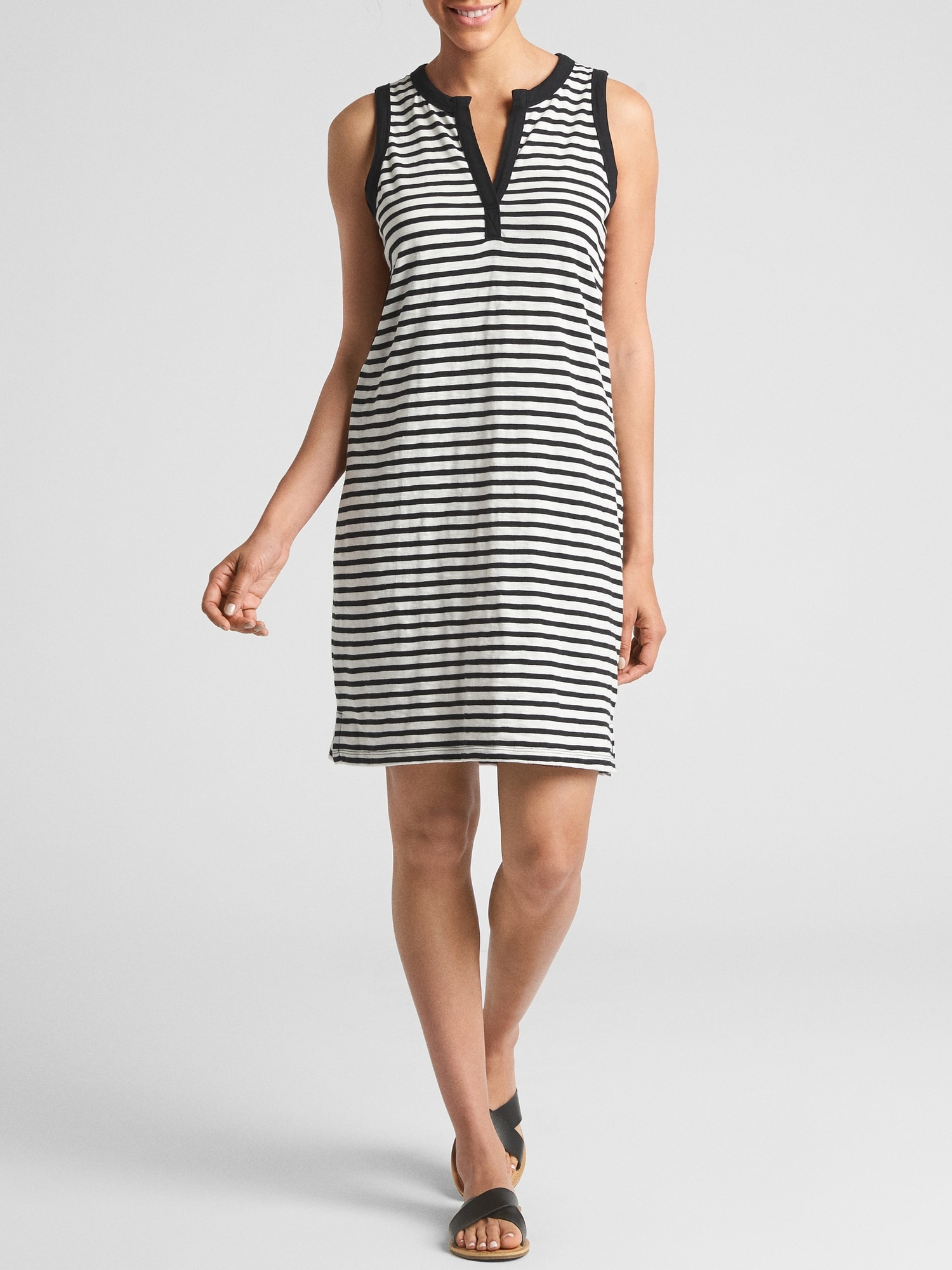 Sleeveless Tank Dress Gap Factory