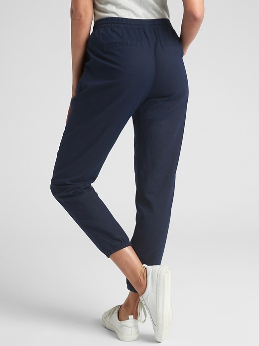 ずっと気になってた Linen-Cotton in Joggers Utility | Factory Gap パンツ