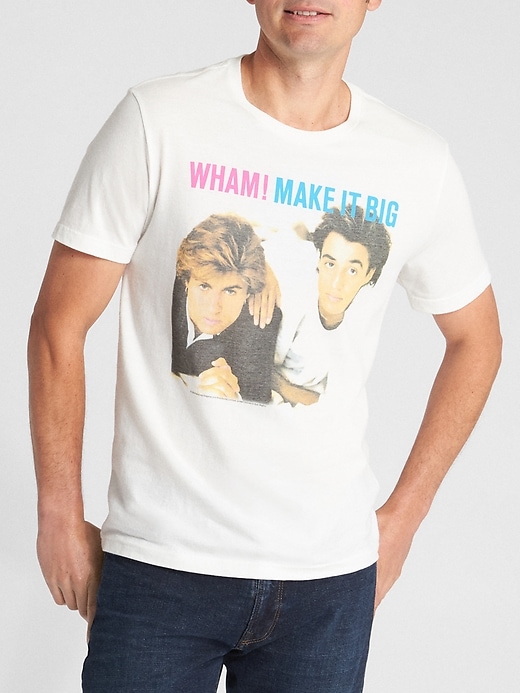 Image number 1 showing, Wham! Graphic T-Shirt