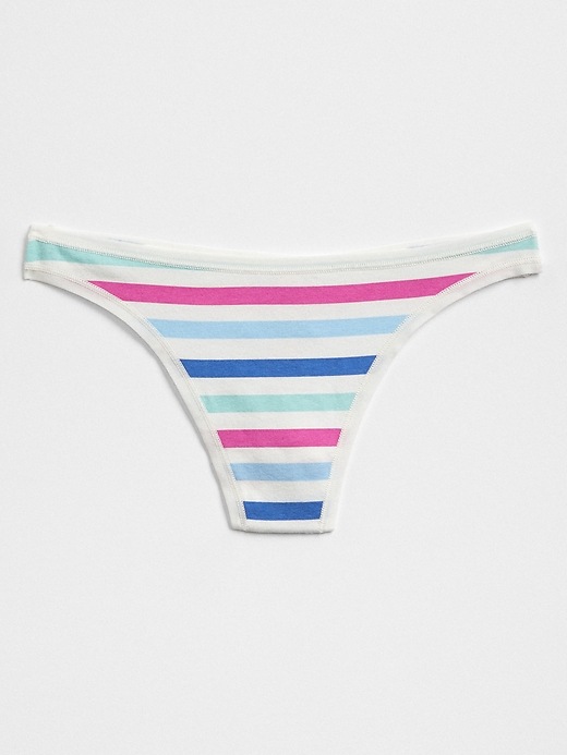 Image number 3 showing, Stretch Cotton Thong