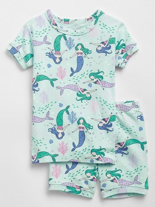 View large product image 1 of 1. Mermaid Short Pajama Set