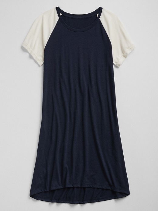 Image number 4 showing, Short Sleeve Raglan Swing Dress