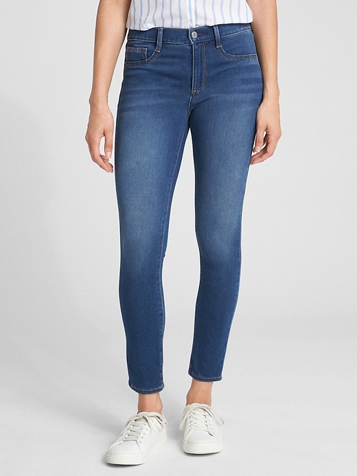 Image number 2 showing, Mid Rise Soft Wear Legging Jeans