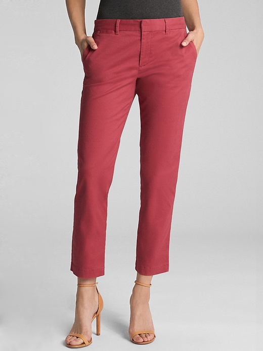 Image number 3 showing, Slim City Crop Pant