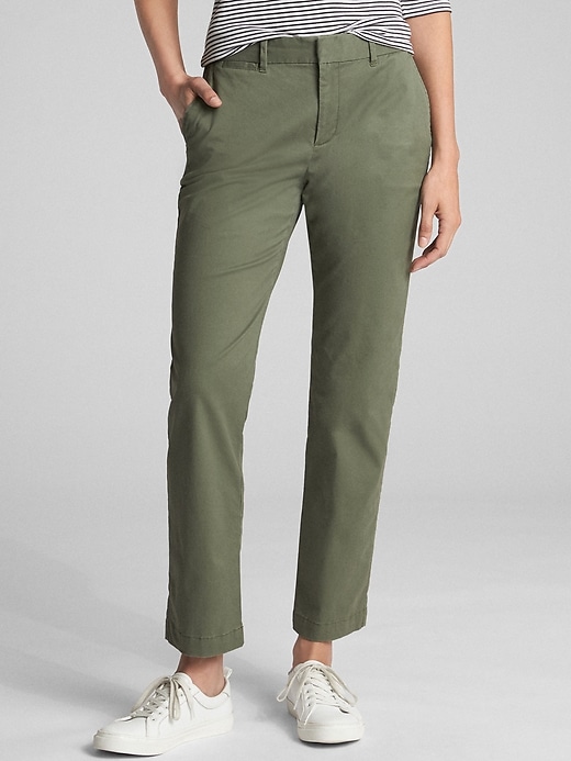Image number 4 showing, Slim City Pants in Twill