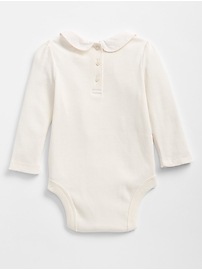 Pima Cotton Peter Pan Collar Bodysuit