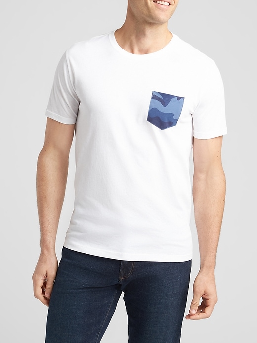 Image number 3 showing, Graphic Pocket T-Shirt