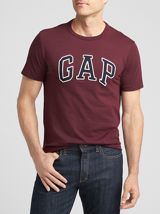 Image number 3 showing, Embroidered Gap Logo T-Shirt In Jersey