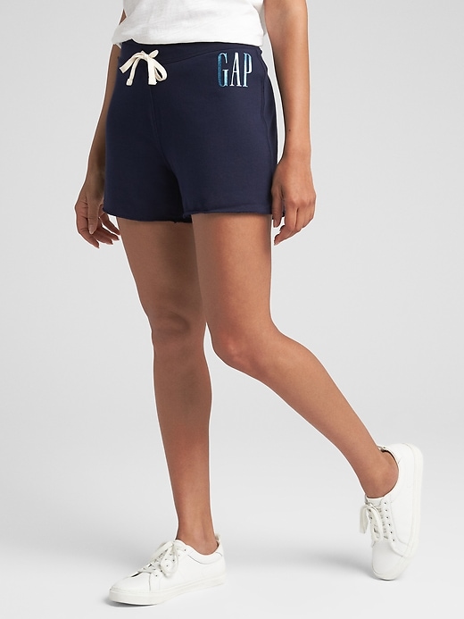 Image number 1 showing, Logo Shorts in French Terry