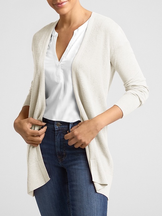 Image number 9 showing, Open-Front Cardigan