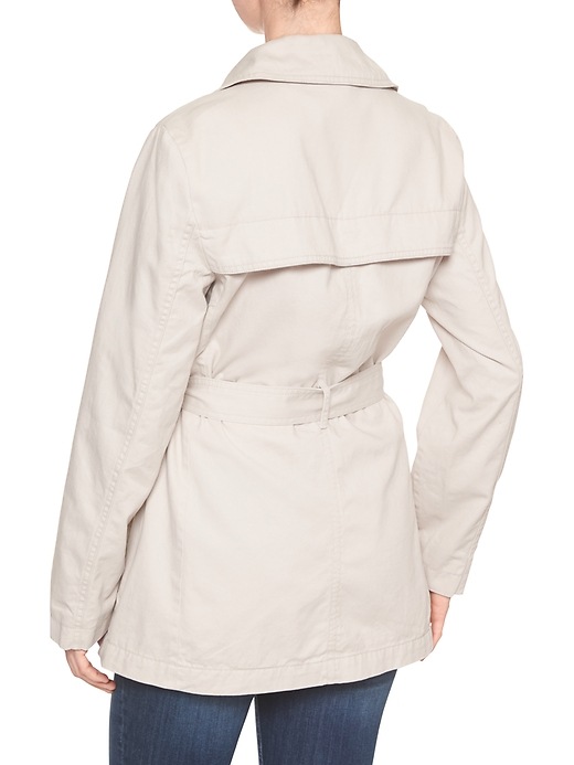 Image number 3 showing, Classic Trench Coat in Twill