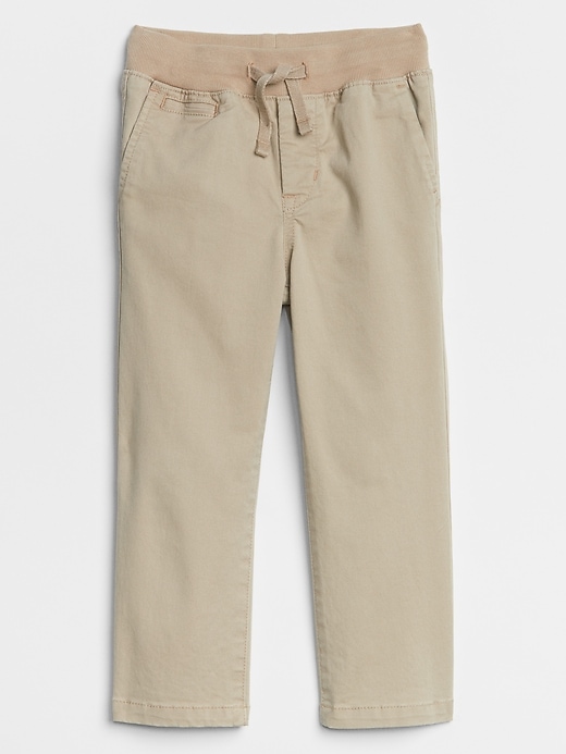 Image number 1 showing, Toddler Pull-On Khakis