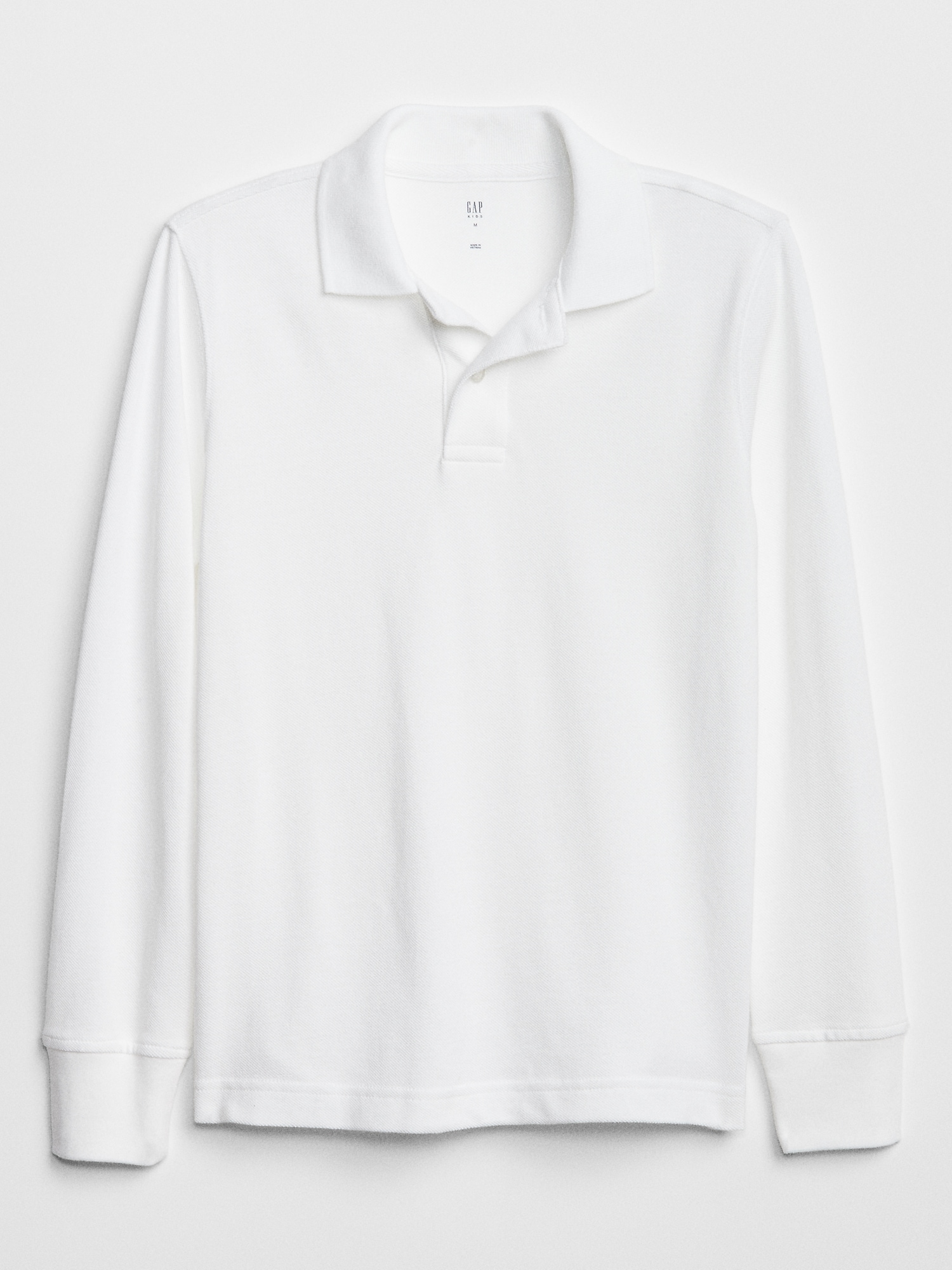 Kids Uniform Pique Polo Shirt Gap Factory