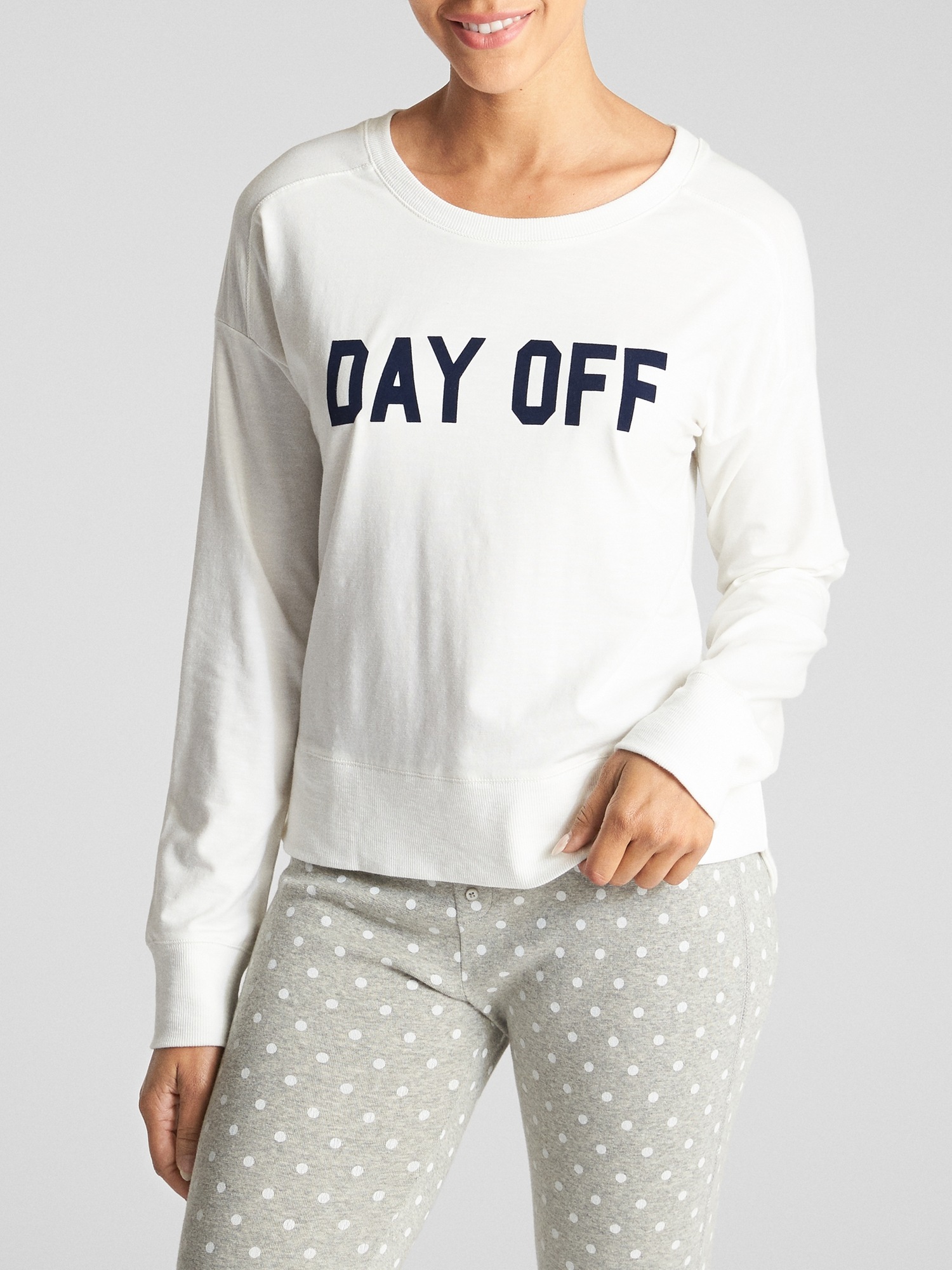 Graphic Sleep Pullover Sweatshirt