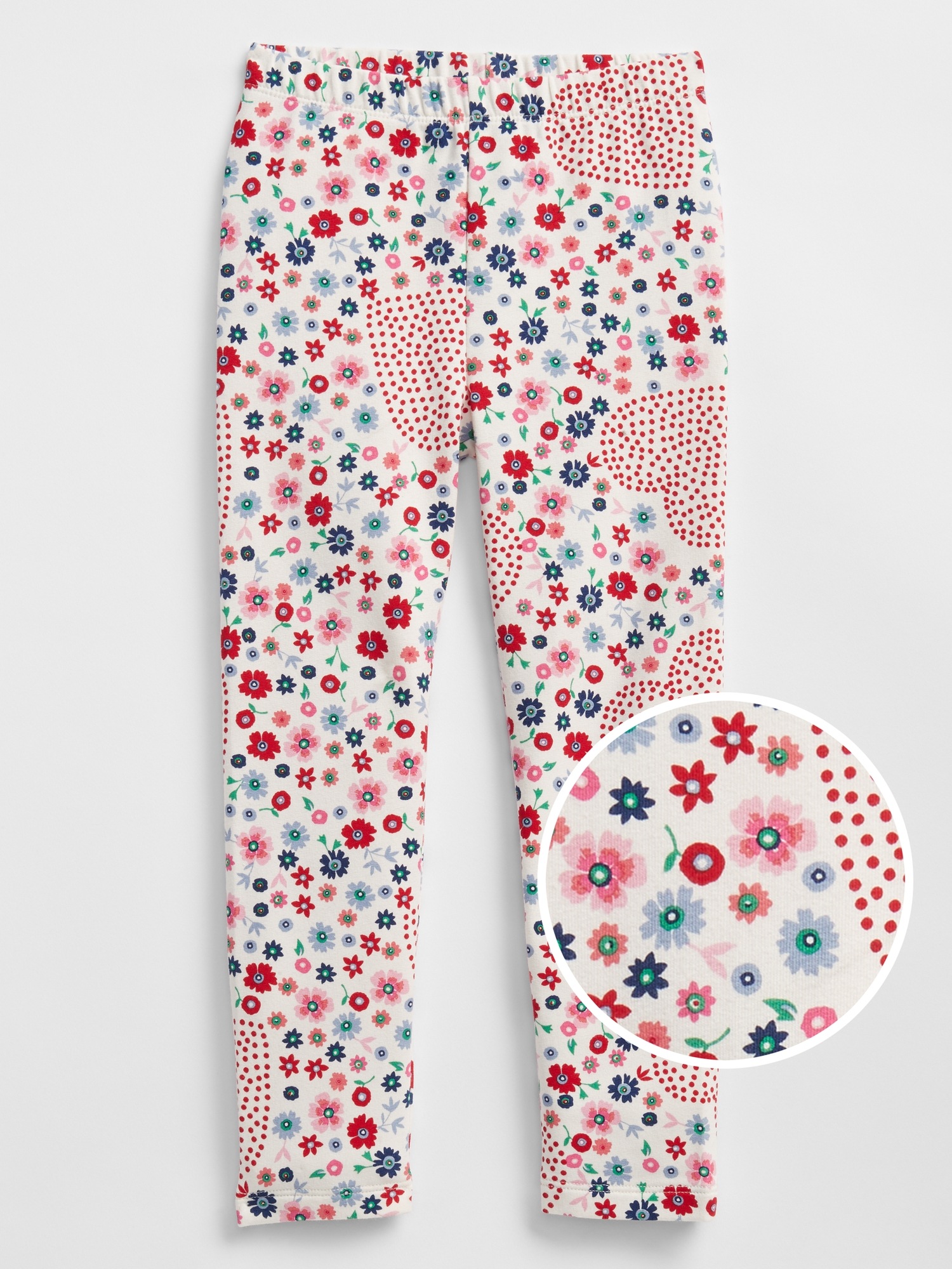 Toddler Print Leggings in French Terry Gap Factory