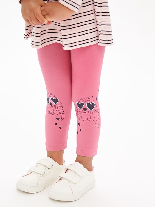 Image number 1 showing, Graphic Soft Terry Leggings