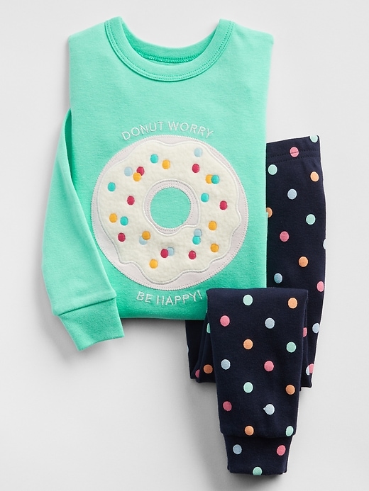 View large product image 1 of 1. babyGap Donut Pajama Set