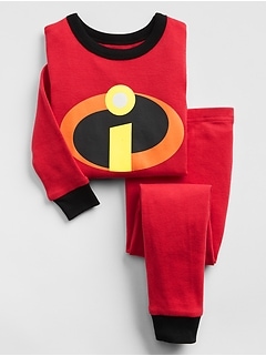 babygap disney baby the incredibles pajama set
