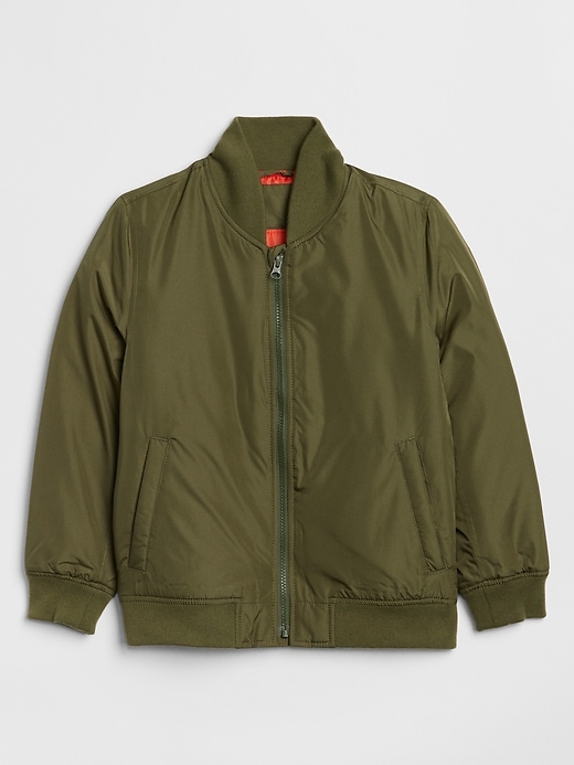 View large product image 1 of 1. Bomber Jacket in Weave