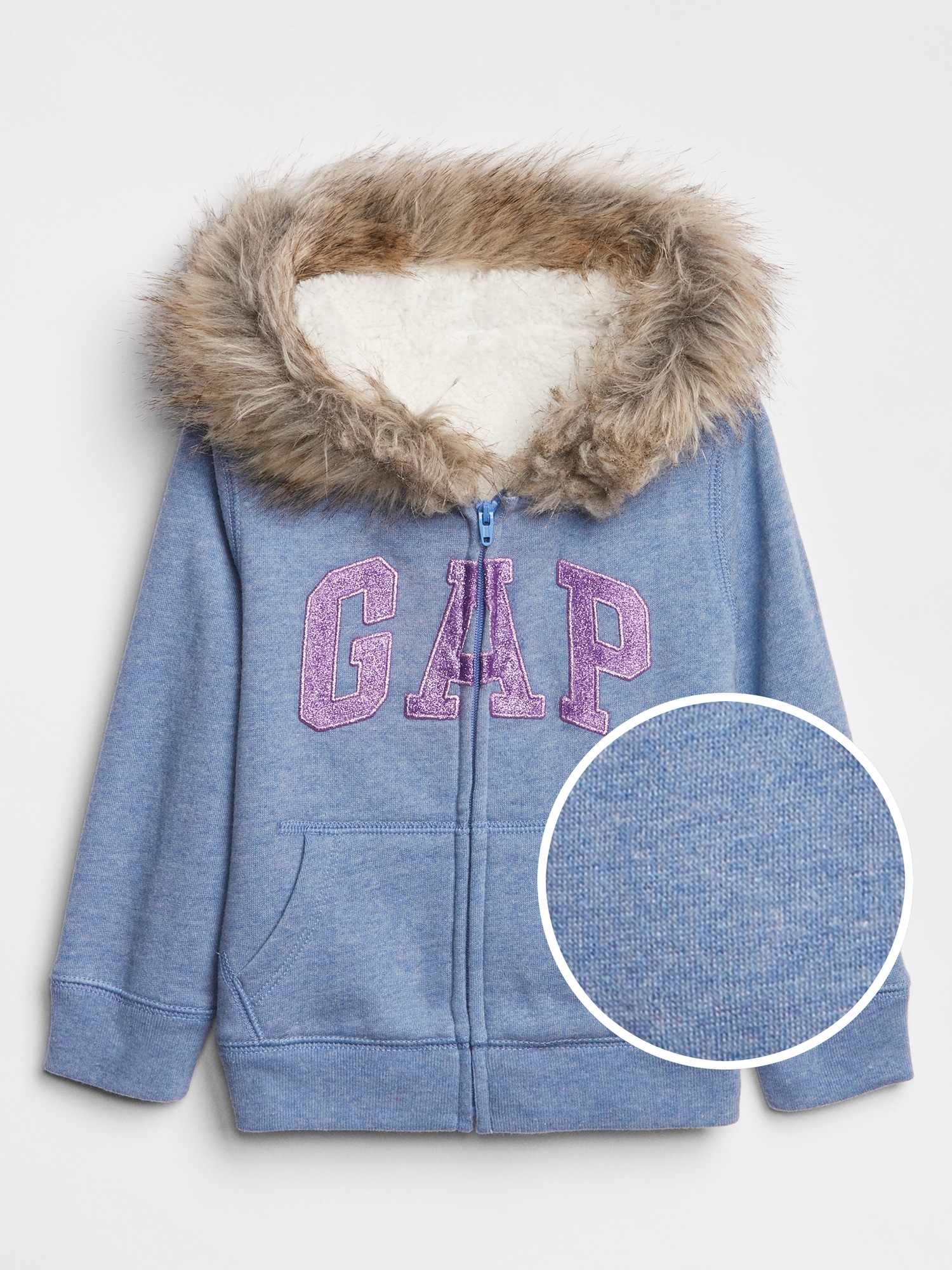 Lands' End Girls Long Sleeve Hooded Cozy Sweatshirt - Macy's