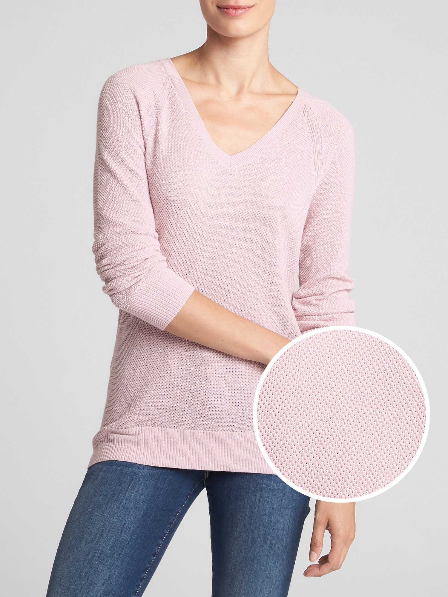 Raglan VNeck Sweater Gap Factory