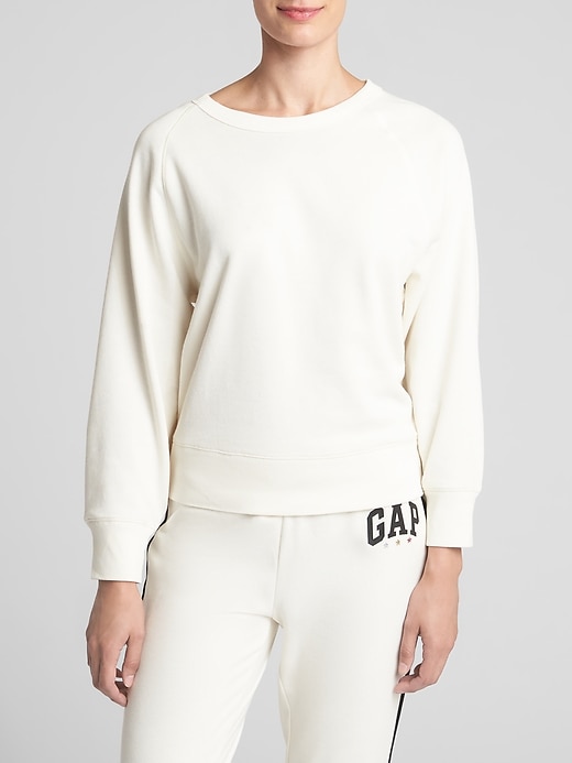 Image number 3 showing, Crewneck Pullover Sweatshirt in French Terry