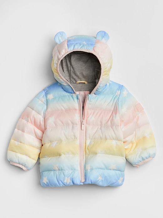 View large product image 1 of 1. Baby Ombre Puffer Jacket