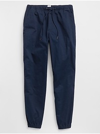 View large product image 3 of 3. Twill Joggers with Washwell&#153