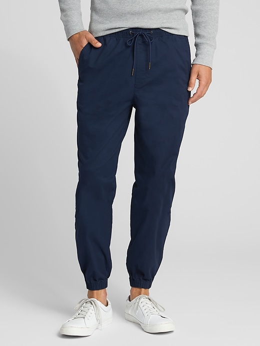 Image number 1 showing, Twill Joggers