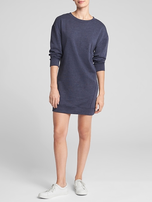 View large product image 1 of 1. Long Sleeve Dress in Fleece