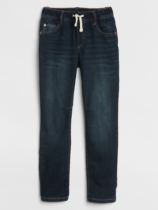 View large product image 1 of 2. Kids Pull-On Jeans With Washwell
