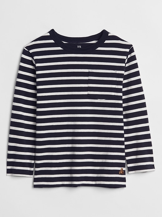 View large product image 1 of 1. Toddler Stripe Long Sleeve T-Shirt