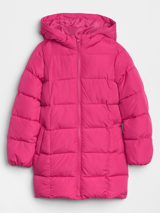 Image number 2 showing, Kids Warmest Long Puffer Jacket