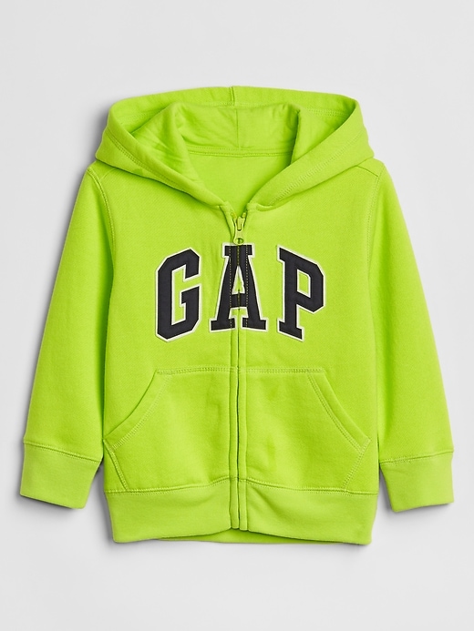 View large product image 1 of 1. babyGap Gap Logo Zip Hoodie