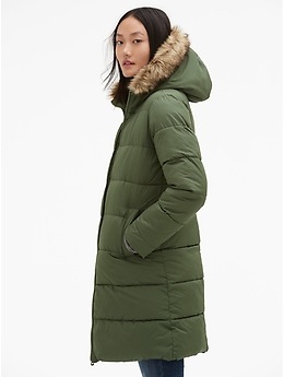 ジャケット・アウター th products LONG PADDED COAT Shanfetl Women Long Quilted Coat Hooded Maxi Length Long