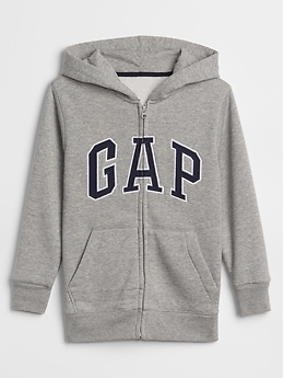 NWT GAP Kids Boys Arch Logo Zip-Up Hoodie Sweatshirt Activewear NEW U-PICK 