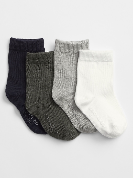 View large product image 1 of 1. babyGap Crew Socks (4-pack)