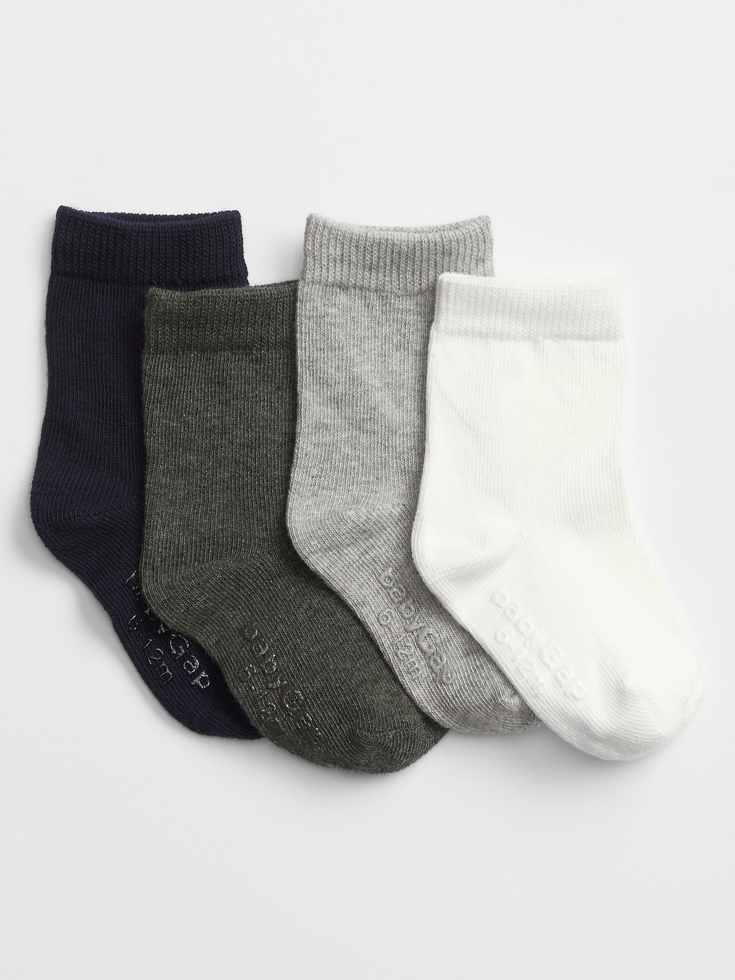 babyGap Crew Socks (4-pack) | Gap Factory