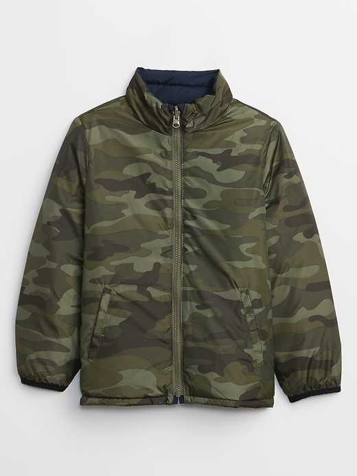 Image number 3 showing, Kids Reversible Camo Jacket