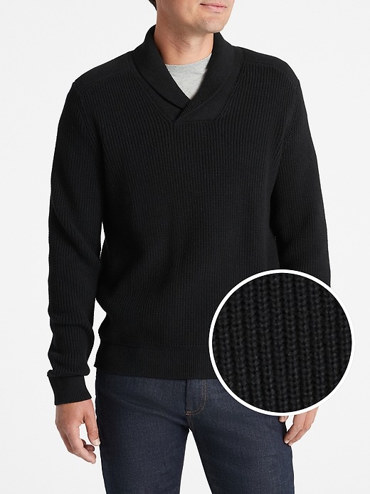 Shawl-Collar Pullover Sweater | Gap Factory Shawl-Collar Pullover Sweater | Gap Factory