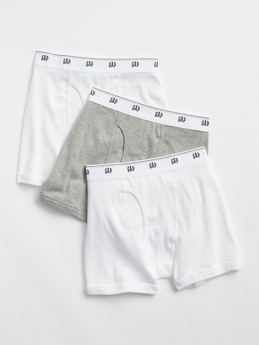 View large product image 1 of 1. Kids Solid Boxer Briefs (3-Pack)