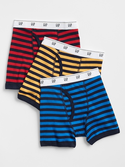 View large product image 1 of 1. Kids Stripe Boxer Briefs (3-Pack)