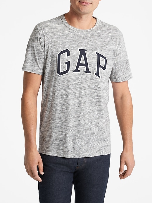 Image number 8 showing, Embroidered Gap Logo T-Shirt In Jersey