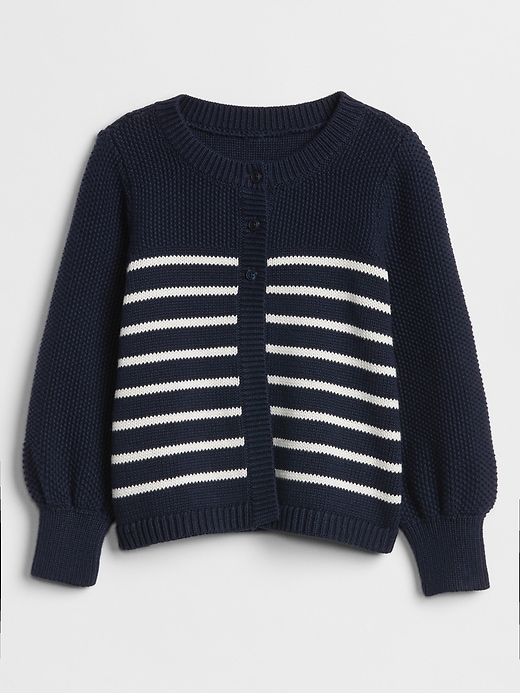 View large product image 1 of 1. Toddler Stripe Cardigan Sweater