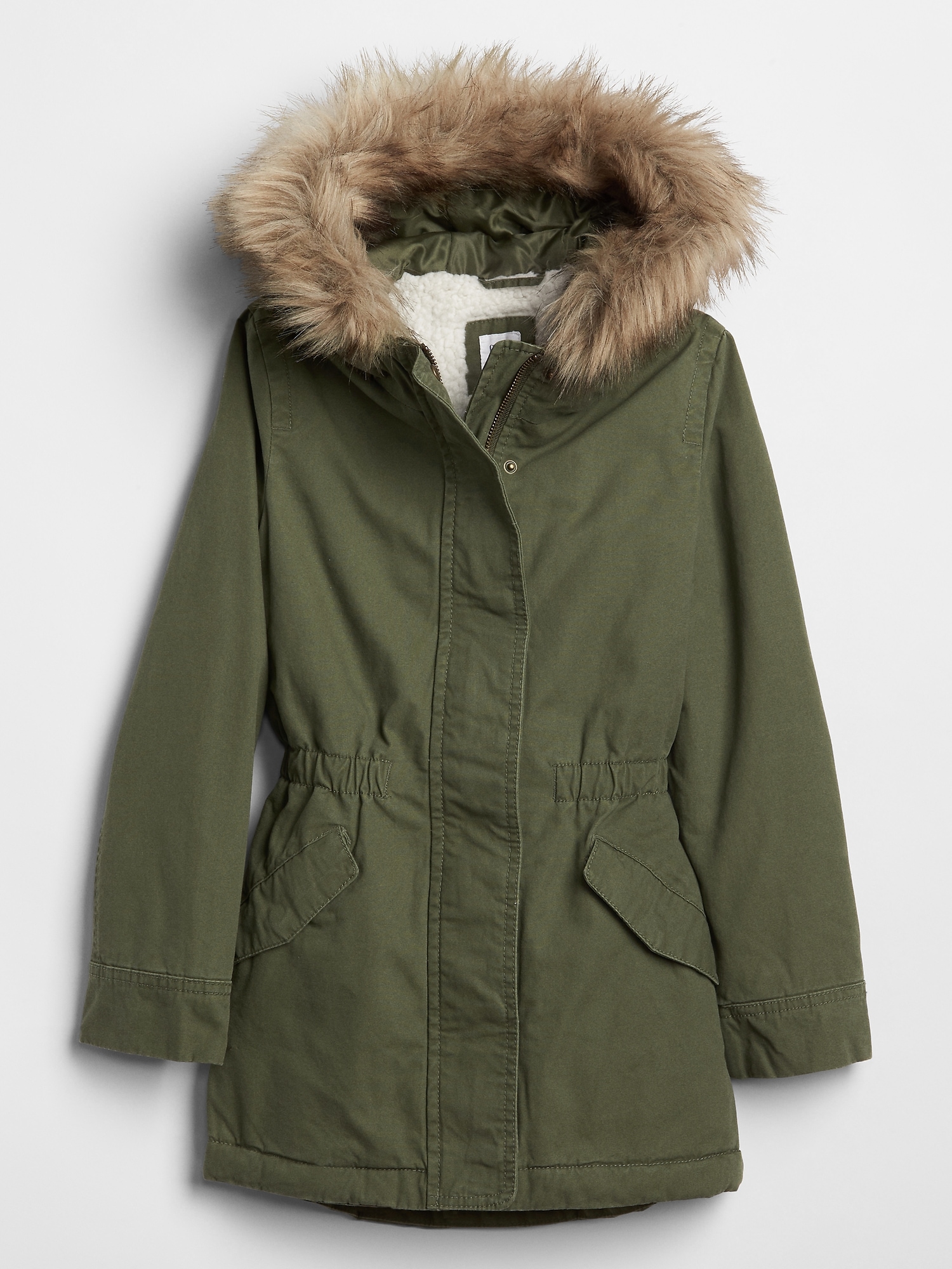 Gap factory sherpa jacket deals