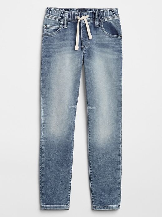 Image number 1 showing, Kids Pull-On Slim Jeans