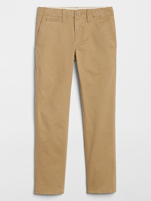 Image number 4 showing, Kids Uniform Lived-In Khakis with Stretch