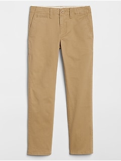 gap khakis lived in slim stretch